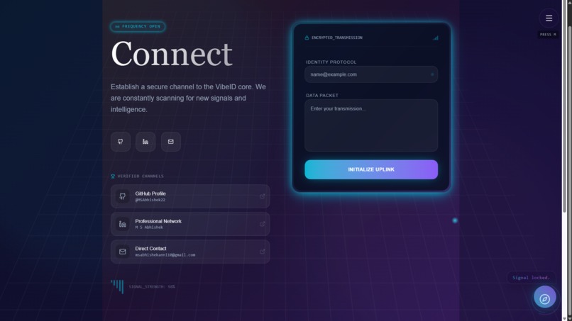 VibeID — A Living AI Version of You – screenshot 7