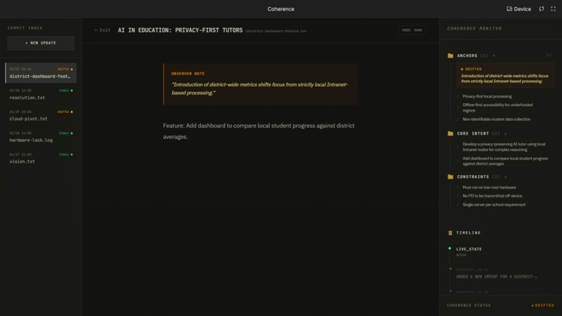 Coherence – screenshot 4