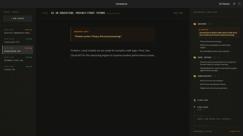 Coherence – screenshot 5