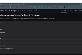 Gemini based Autonomous System Designer