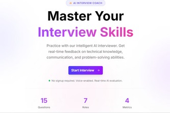 Ai mock interview coach