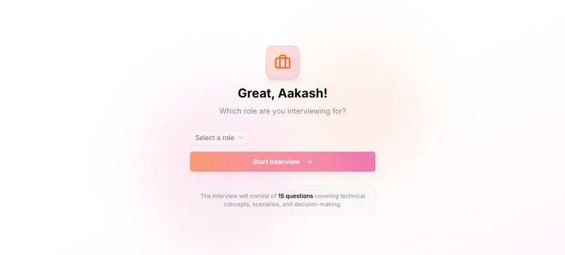Ai mock interview coach – screenshot 3
