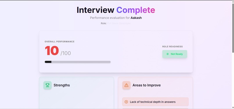 Ai mock interview coach – screenshot 5