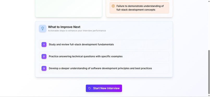 Ai mock interview coach – screenshot 6