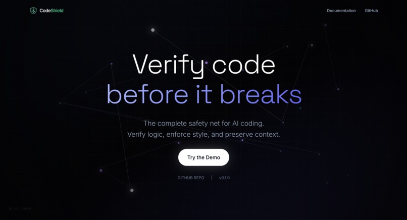 CodeShield – screenshot 1