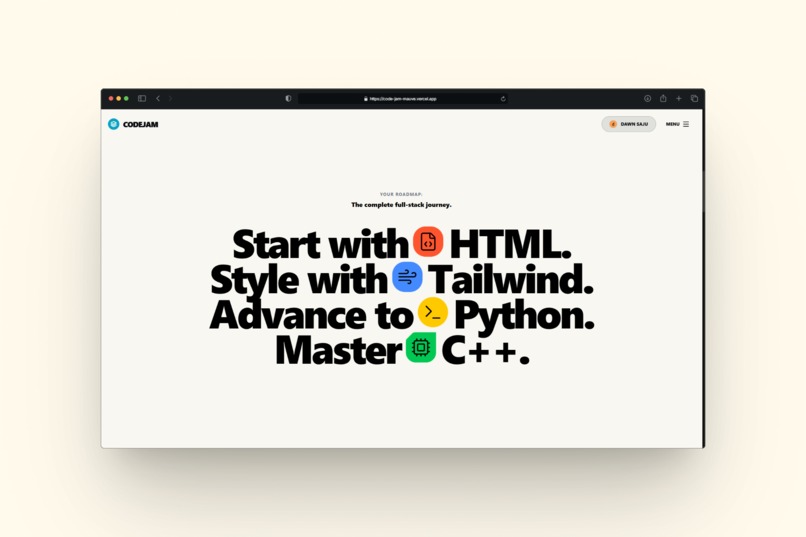 CodeJam – screenshot 2