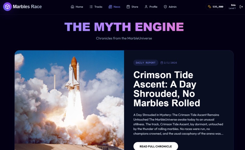 Marbles Race AI – screenshot 1