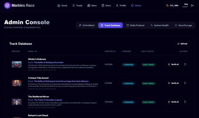 Marbles Race AI – screenshot 3