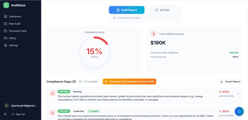 AuditEase – screenshot 5