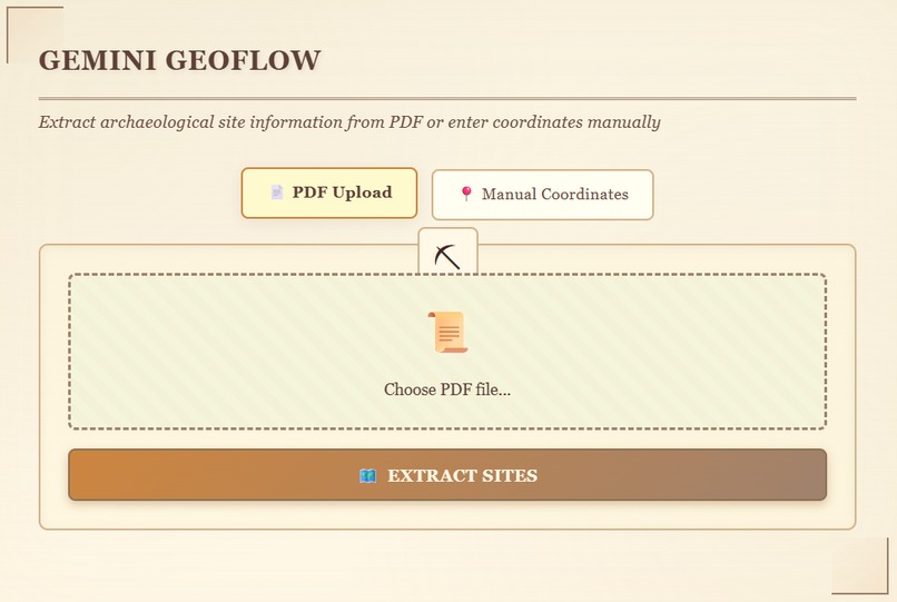 Gemini GeoFlow – screenshot 1