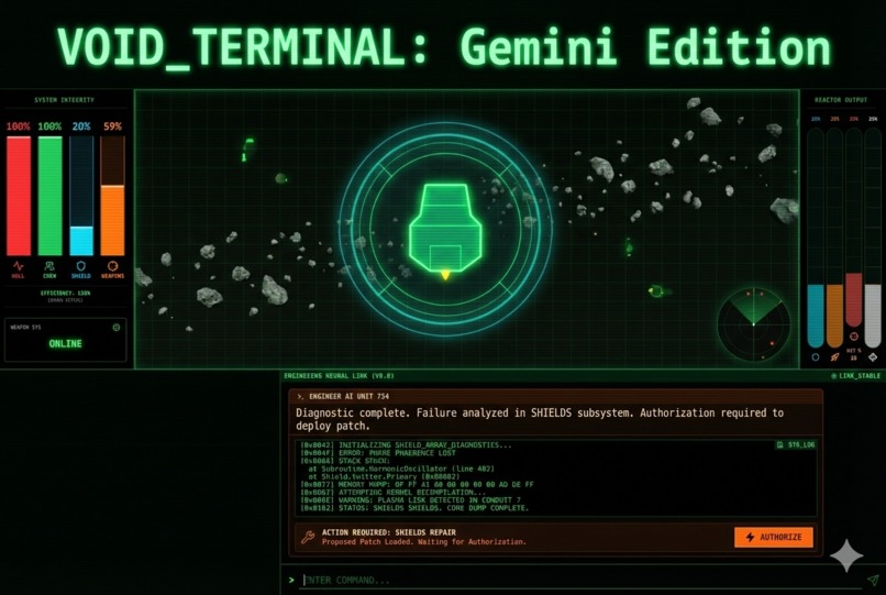 VOID_TERMINAL: Gemini Edition – screenshot 1
