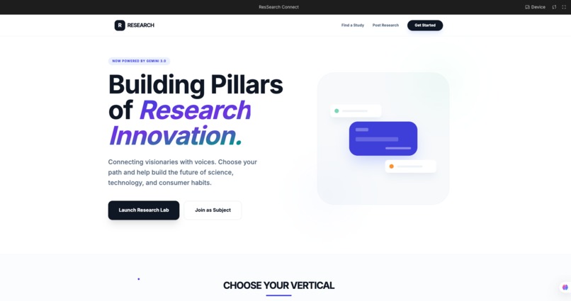 Research Connect  – screenshot 3