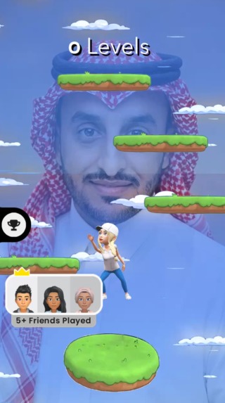 Bitmojump 2D – screenshot 2