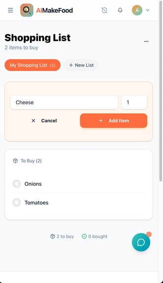 AIMakeFood - The AI Sous Chef With Real Eyes – screenshot 7