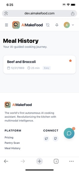 AIMakeFood - The AI Sous Chef With Real Eyes – screenshot 9