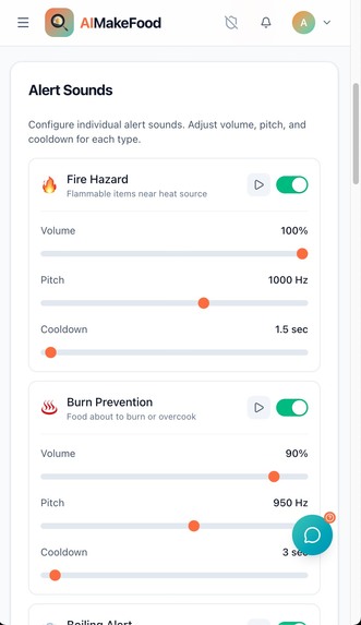 AIMakeFood - The AI Sous Chef With Real Eyes – screenshot 10