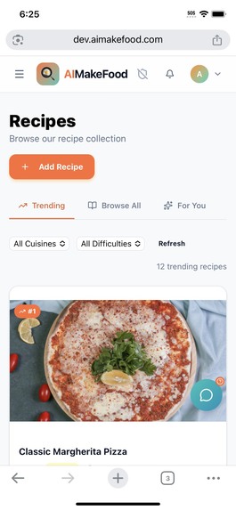 AIMakeFood - The AI Sous Chef With Real Eyes – screenshot 5