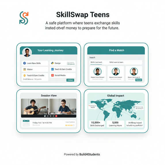 SkillSwap Teens – screenshot 1