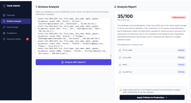 RegData – screenshot 2