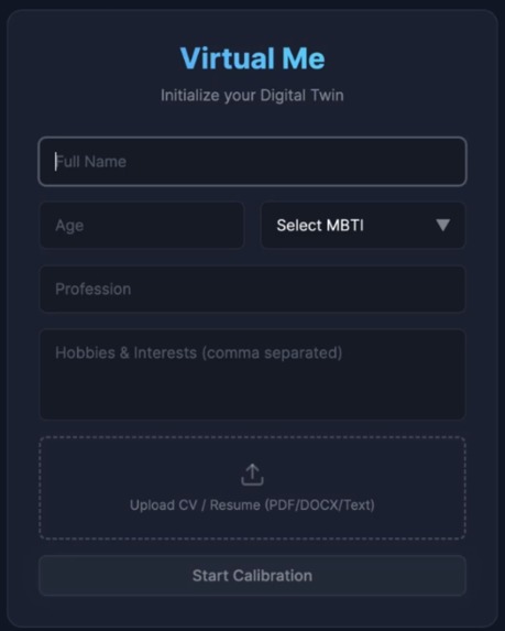 Virtual Me: The Mirror to Your Digital Soul – screenshot 2