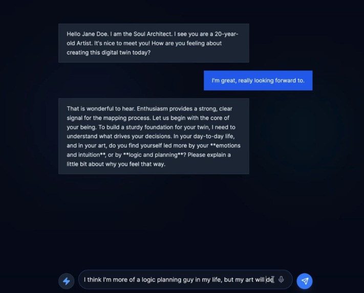 Virtual Me: The Mirror to Your Digital Soul – screenshot 3