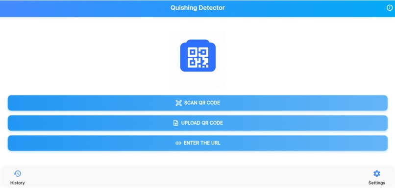QR-Code-Phishing-Detector-App – screenshot 1