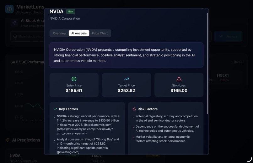 Gemini MarketLens – screenshot 3