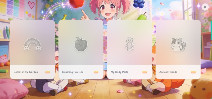 KinderLearn English: Making Early Learning Magical with AI – screenshot 3