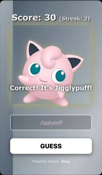 PokeGuess – screenshot 3