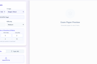 Paper App – AI-Powered Assessment Design System