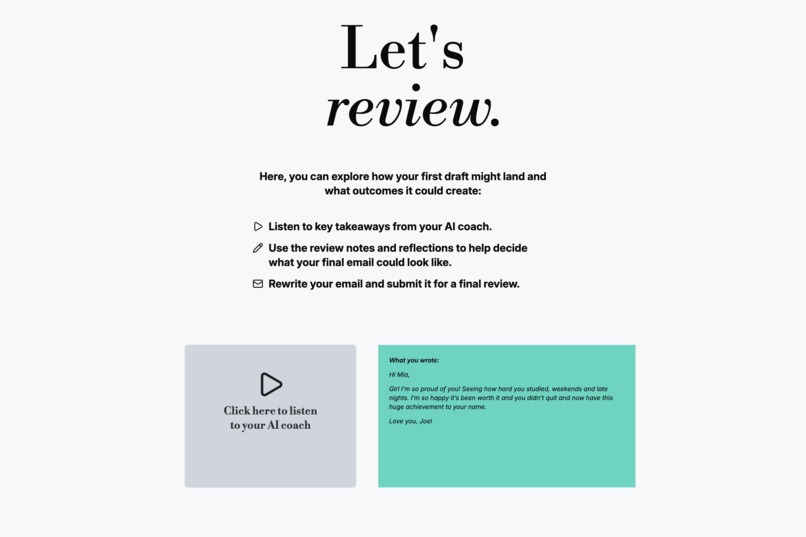 Emails I Never Send – screenshot 3