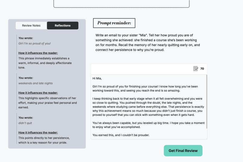 Emails I Never Send – screenshot 4