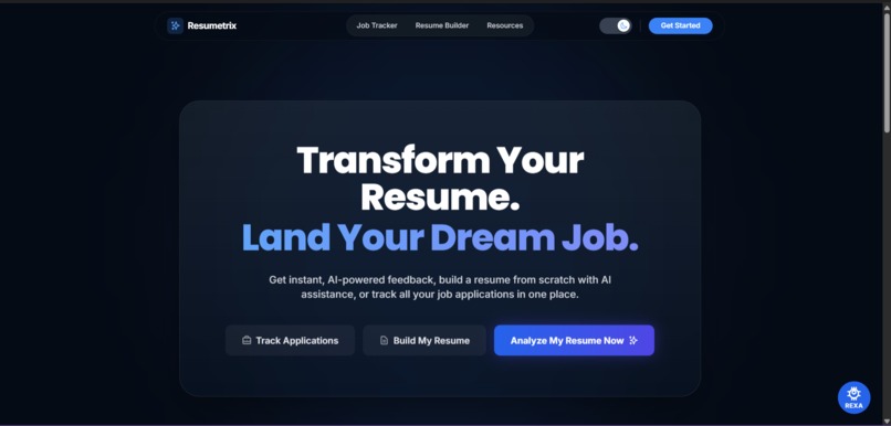 RESUMETRIX – screenshot 2