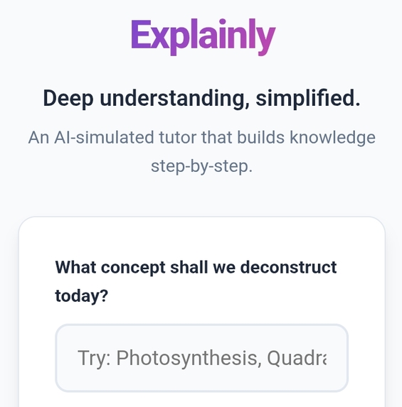 Explainly – screenshot 1