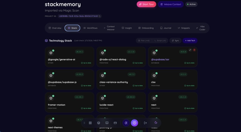 stackmemory.app – screenshot 8
