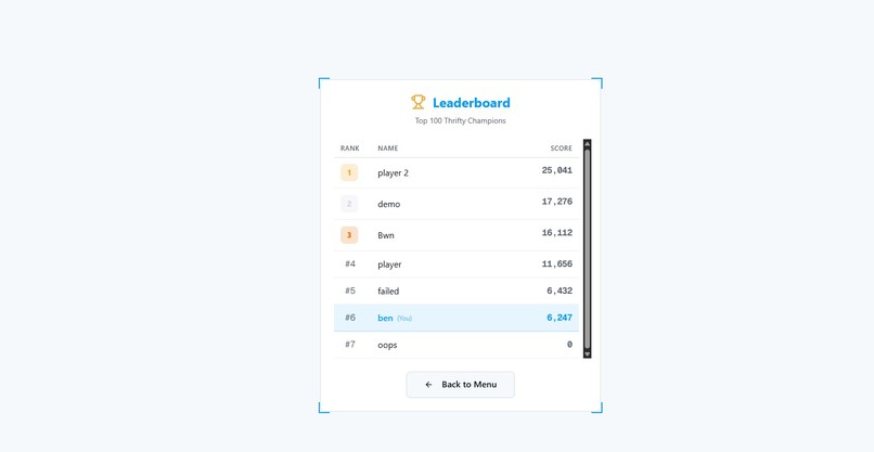 Thrifty – screenshot 4