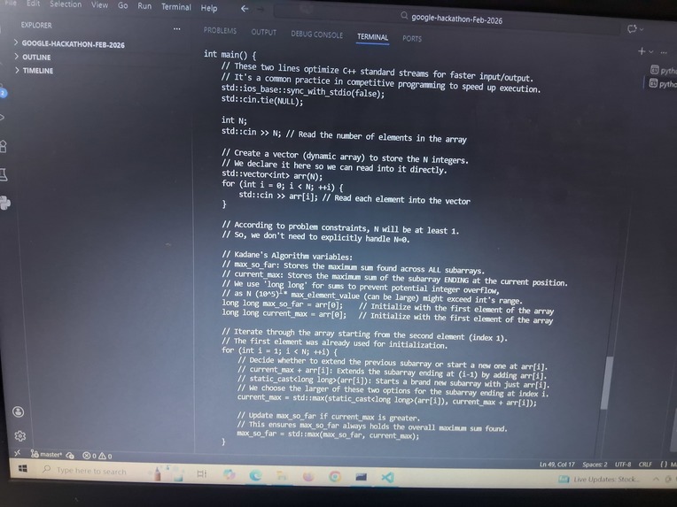Competitive Programming Explanation Engine – screenshot 2