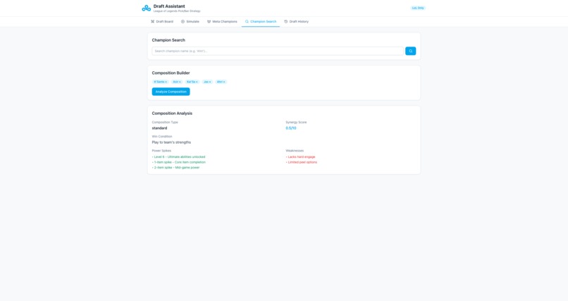 C9 Draft Assistant – screenshot 2