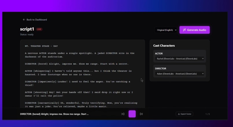 PHONOSCRIPT – screenshot 1