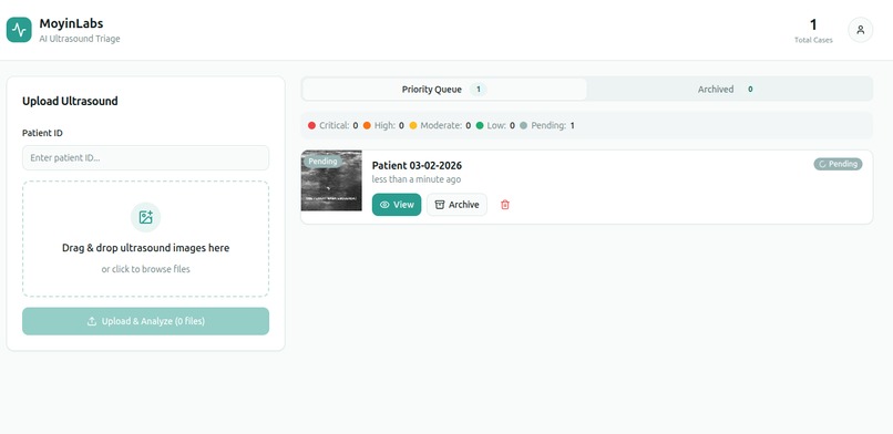 AI Cancer Triage System – screenshot 2