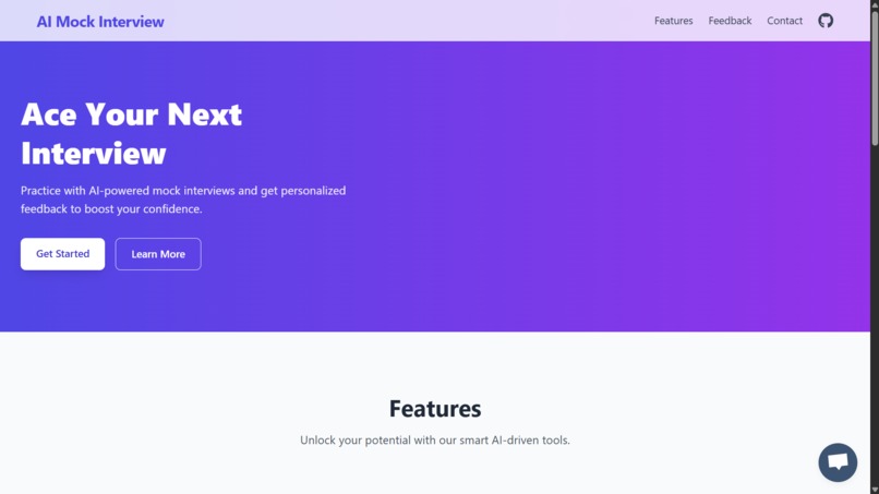 Ai Mock Interview – screenshot 1