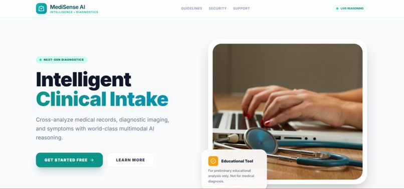 MediSense AI – screenshot 1