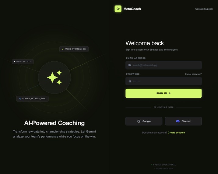 MetaCoach – screenshot 4