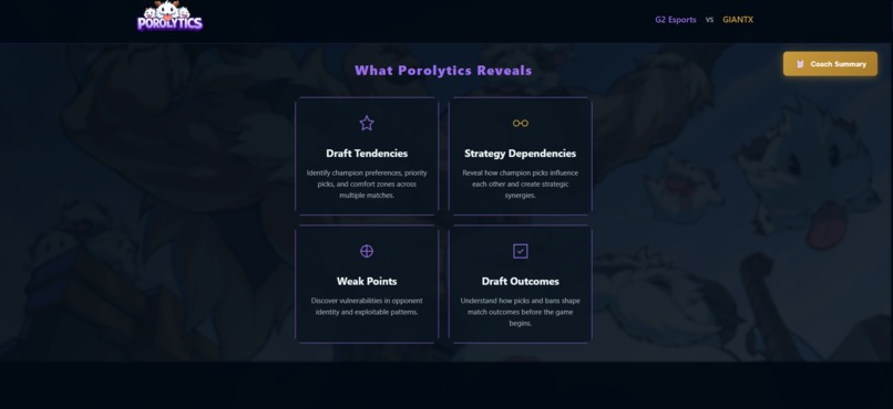 Poro-lytics – screenshot 2