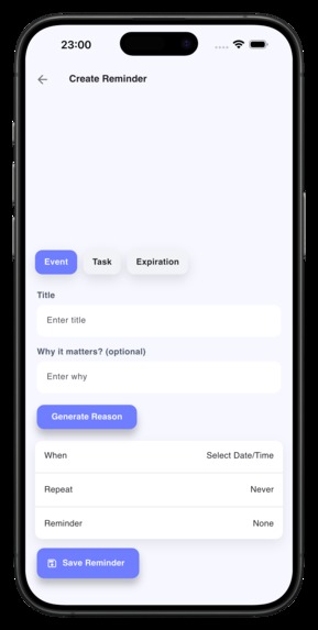 RemindMeWhy – screenshot 2