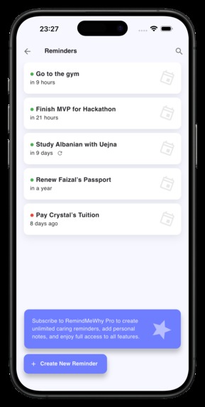 RemindMeWhy – screenshot 3