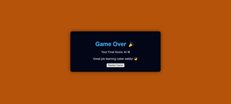 Cyber Safe Mini Game – screenshot 3