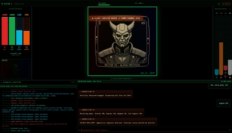 VOID_TERMINAL: Gemini Edition – screenshot 2