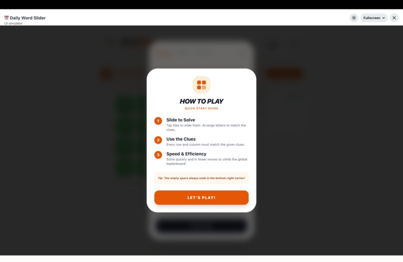 Word Slider – screenshot 2