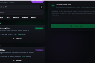 LaunchPad - AI Startup Validation & Events Platform